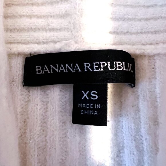 Banana Republic Stretch Merino Wool Gradient Long Open Front Cardigan Size XS - Picture 4 of 9